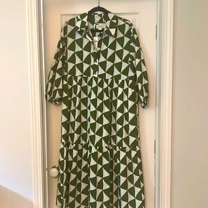 Maeve by Anthropologie Bettina Tiered Dress size Medium